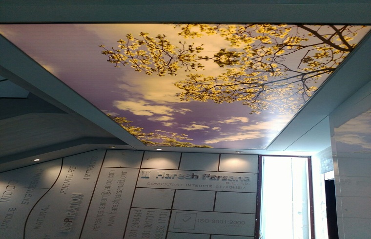 Fabric Stretch False Ceiling Bhiwadi